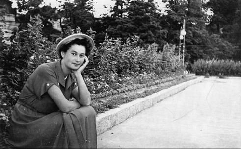 Сестра Бориса Николаевича Елена Николаевна Малиновская, 1955 год.