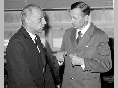 Б.Н.Малиновский и А.О.&nbsp;Дородницин